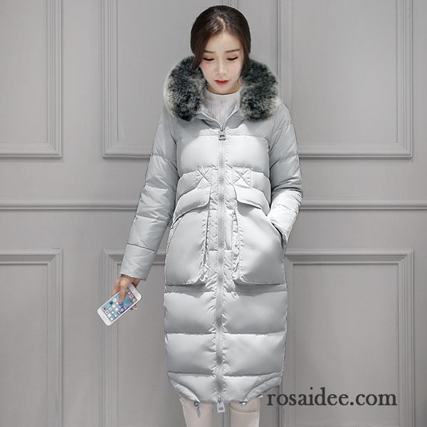 Leichte Jacken Damen Neu Überzieher Plus Länge Winter Winterkleidung Verdickung Ausverkauf Langer Abschnitt Damen Daunenjacke Große Größe Billig