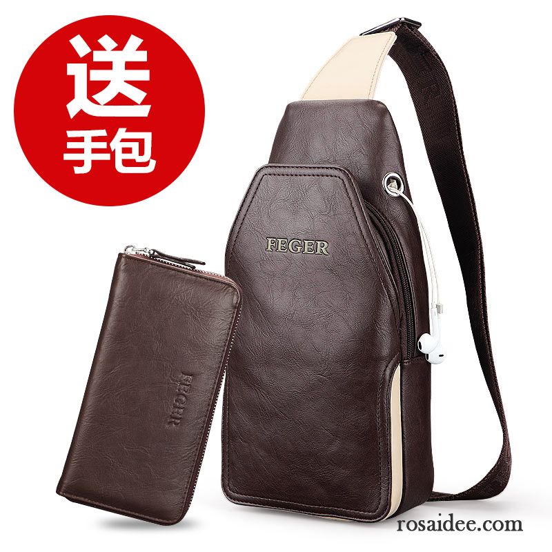 Luxus Aktentaschen Herren Messenger-tasche Rucksäck Herren Schultertaschen Leder Hüfttasche Freizeit Kaufen