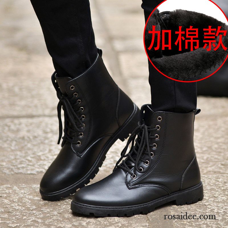 Luxus Schuhe Herren Cargohose Baumwolle Schuhe Martin Stiehlt Trend Herren Hohe Günstig