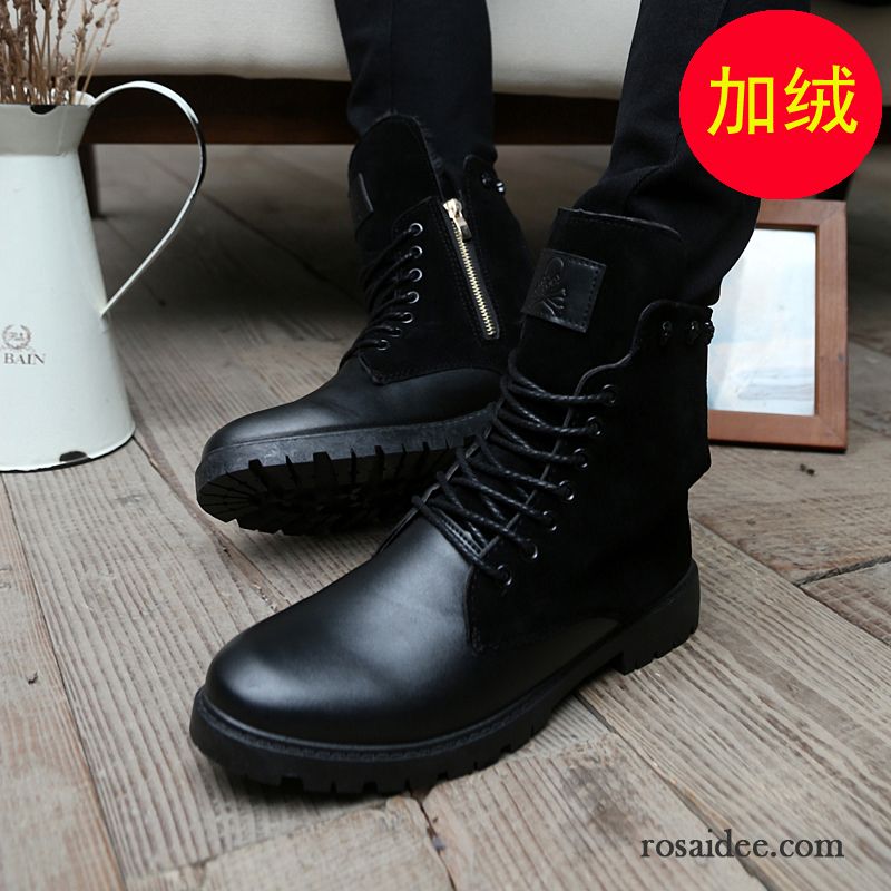 Luxus Schuhe Herren Cargohose Baumwolle Schuhe Martin Stiehlt Trend Herren Hohe Günstig