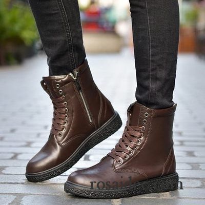 Luxus Schuhe Herren Cargohose Baumwolle Schuhe Martin Stiehlt Trend Herren Hohe Günstig