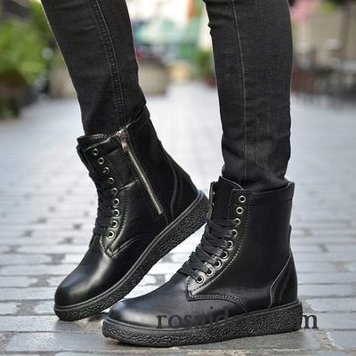 Luxus Schuhe Herren Cargohose Baumwolle Schuhe Martin Stiehlt Trend Herren Hohe Günstig