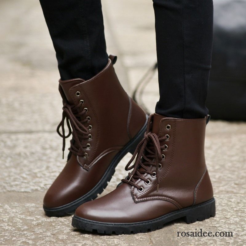 Luxus Schuhe Herren Cargohose Baumwolle Schuhe Martin Stiehlt Trend Herren Hohe Günstig