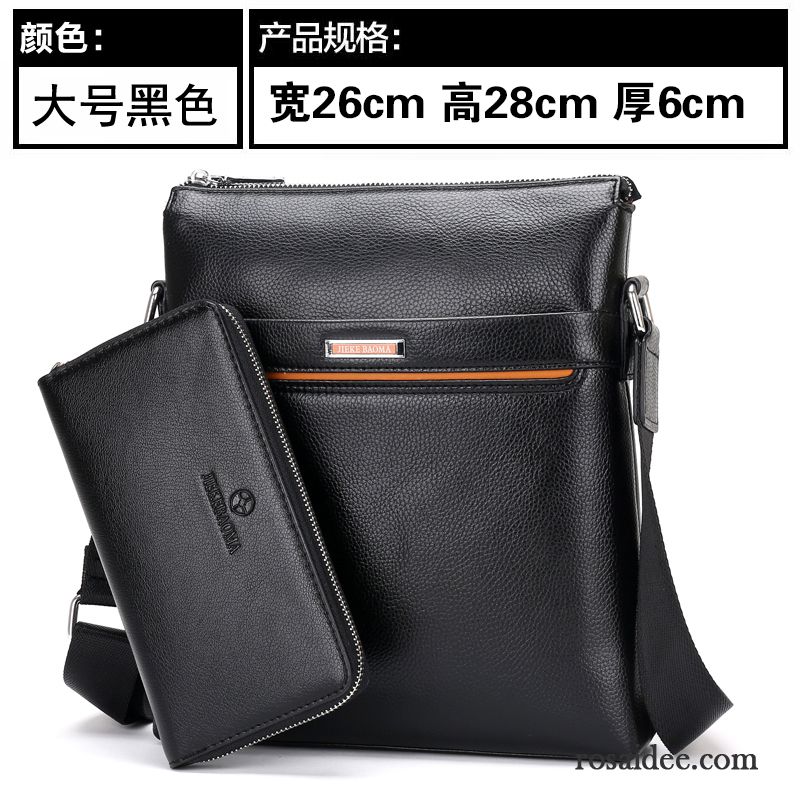 Messenger Bag Leder Herren Braun Handtaschen Herren Geschäft Messenger-tasche Rucksäck Vertikaler Schnitt Leder Schultertaschen Freizeit Günstig