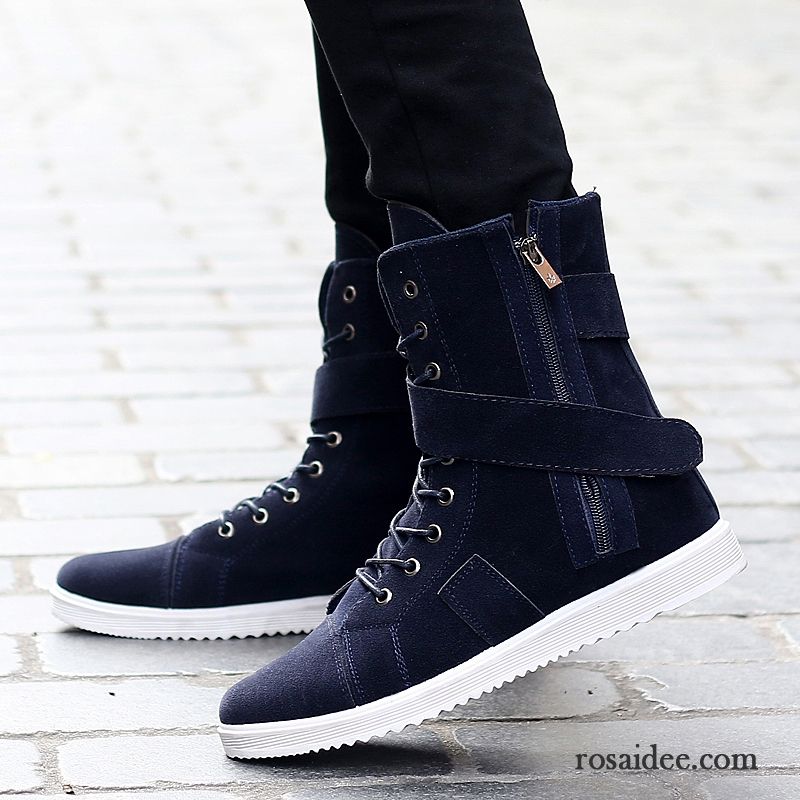 Mode Boots Herren Sale Mode Retro Trend Erhöht Winter Martin Stiehlt Schuhe Herbst Herren Persönlichkeit Hohe Sale