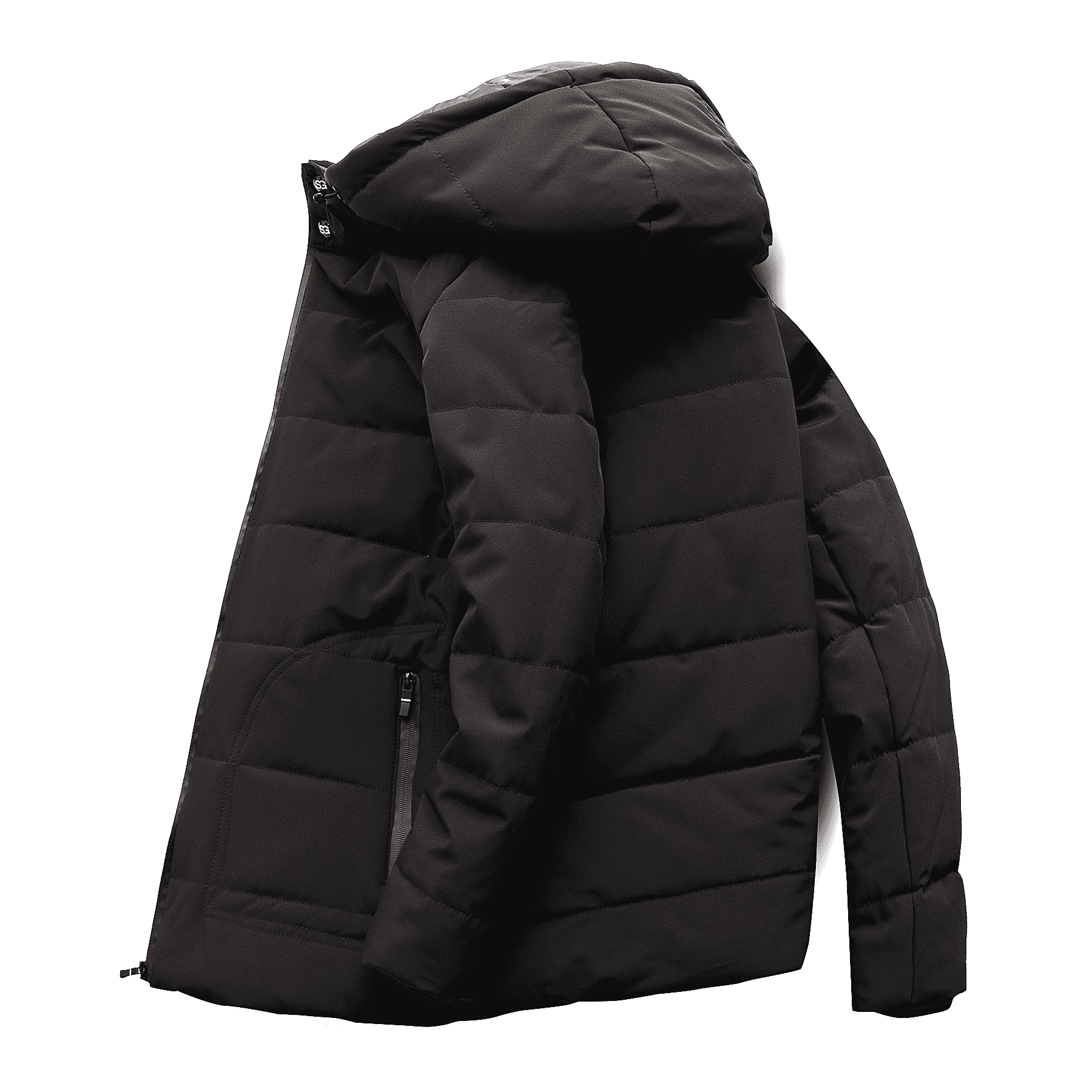 Mode Daunenjacke Herren Herren Verdickung Überzieher Winter Baumwollgepolsterte Jugend Trend Freizeit Blau Neu Baumwolle Günstig