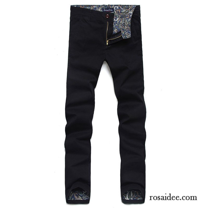Mode Hose Herren Jeans Freizeit Herren Lange Baumwolle Neu Große Größe Elastisch Rein Kaufen