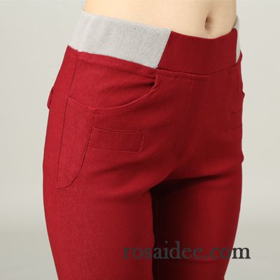 Mode Sommerhosen Für Damen Outwear Große Größe Hohe Taille Elastisch Leggings Unter Hose Weiß Damen Fett Herbst Feder Dünn Kaufen