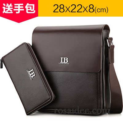 Mode Tasche Herren Rucksäck Freizeit Geschäft Schultertaschen Das Neue Herren Messenger-tasche Vertikaler Schnitt Billig