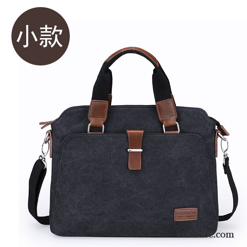 Moderne Umhängetasche Herren Kreuzung Aktentasche Laptoptasche Freizeit Messenger-tasche Handtaschen Einfach Schultertaschen Herren Segeltuch Geschäft Verkaufen