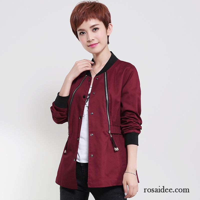 Modische Jacken Für Damen Jacke Große Größe Trend Herbst Damen Mantel Überzieher Feder Neu Fett