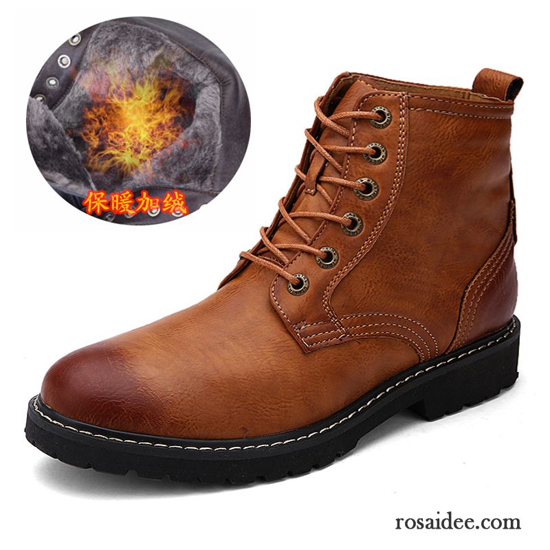 Männer Boots Schuhe England Neue Herren Casual Trend Hohe Martin Stiehlt