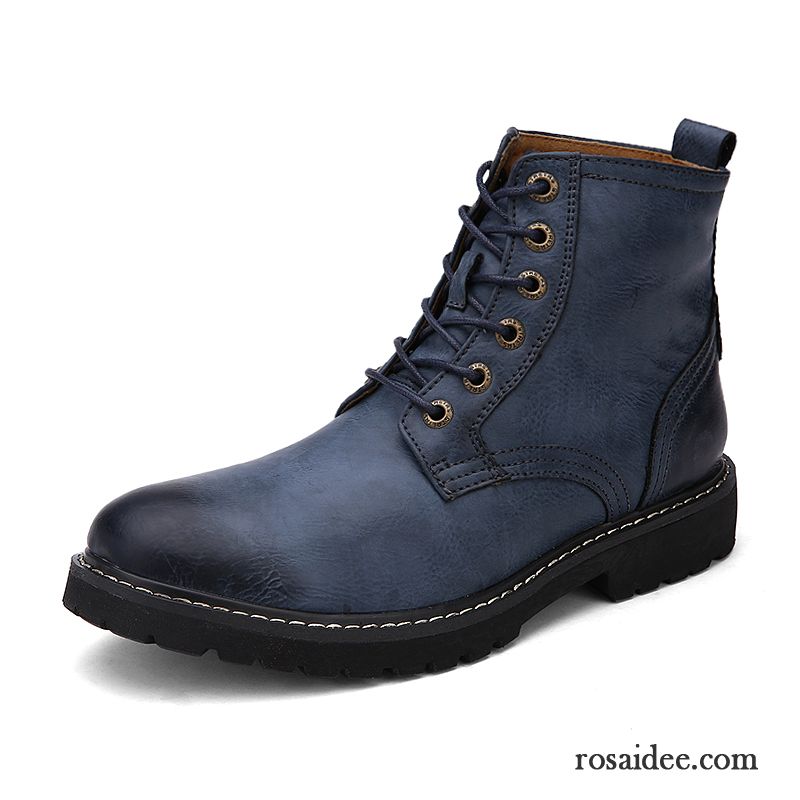 Männer Boots Schuhe England Neue Herren Casual Trend Hohe Martin Stiehlt