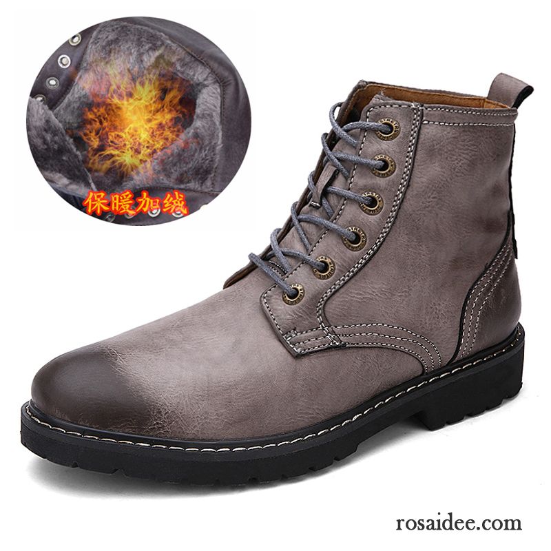 Männer Boots Schuhe England Neue Herren Casual Trend Hohe Martin Stiehlt