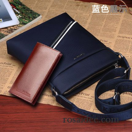 Männer Handtaschen Trend Vertikaler Schnitt Schultertaschen Messenger-tasche Rucksäck Trend Freizeit Herren Mode Canvastasche Günstig