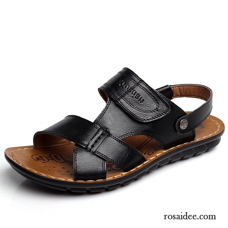 Offene Schuhe Herren Rutschsicher Casual Herren Schuhe Gemütlich Hausschuhe Strand Sommer Sandalen Billig