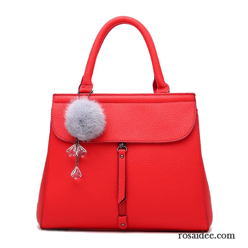 Online Taschen Shop Winter Mode Herbst Einfach Messenger-tasche Schultertaschen Großes Paket Handtaschen Das Neue Günstig