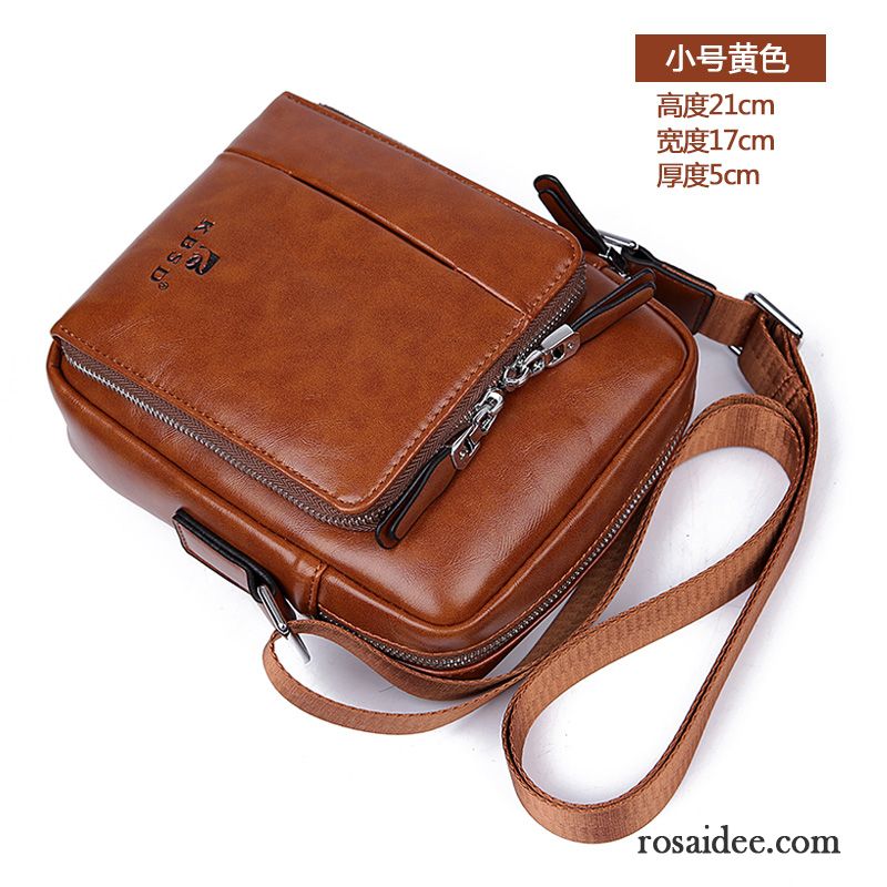 Outdoor Umhängetasche Herren Vertikaler Schnitt Messenger-tasche Das Neue Herren Taschen Mini Schultertaschen Rucksäck Freizeit Verkaufen