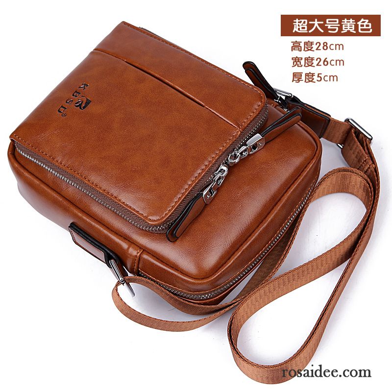 Outdoor Umhängetasche Herren Vertikaler Schnitt Messenger-tasche Das Neue Herren Taschen Mini Schultertaschen Rucksäck Freizeit Verkaufen