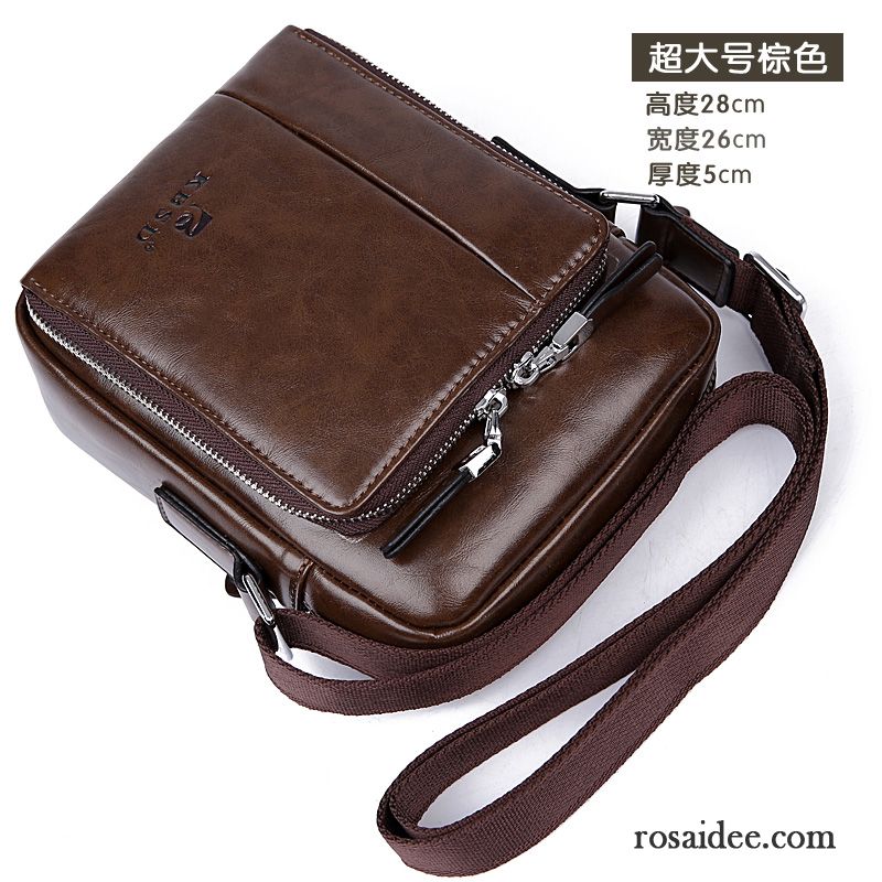 Outdoor Umhängetasche Herren Vertikaler Schnitt Messenger-tasche Das Neue Herren Taschen Mini Schultertaschen Rucksäck Freizeit Verkaufen