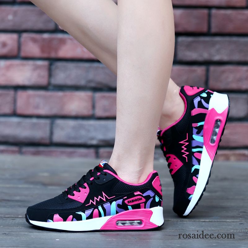 Pinke Schuhe Damen Luftkissen Sportschuhe Laufschuhe Mode Trend Damen Neue Verkaufen