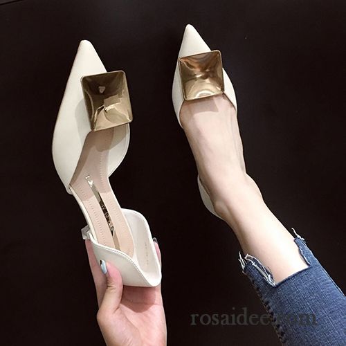 Pumps Damen Schnürschuhe Mode Neue Spitze Allgleiches Dünne Fersen Beige Farbe Hell