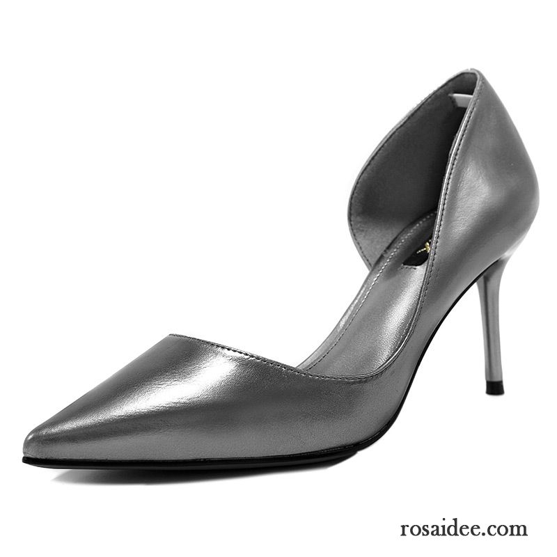 Pumps Schwarz Riemchen Schuhe Allgleiches Damen Dünne Fersen Schüler Schnürschuhe Pumps Spitze Herbst Neue Trend Sommer Günstig