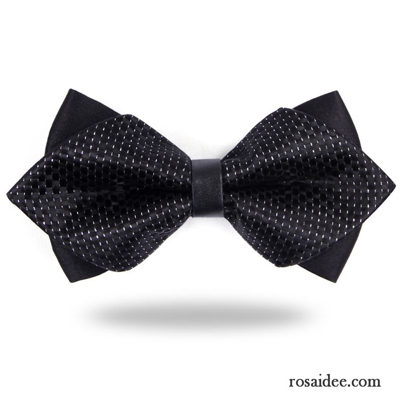 Querbinder Fliege Herren Business Formelle Kleidung England Bowknot Verheiratet Bräutigam Scharlachrot Farbe Schwarz Rot