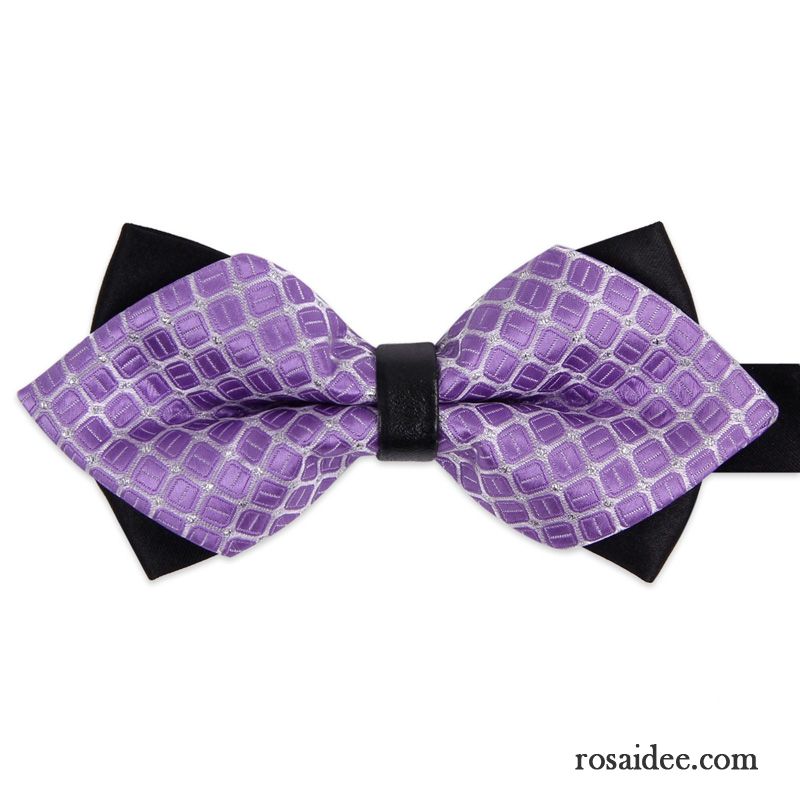 Querbinder Fliege Herren Business Formelle Kleidung England Bowknot Verheiratet Bräutigam Scharlachrot Farbe Schwarz Rot
