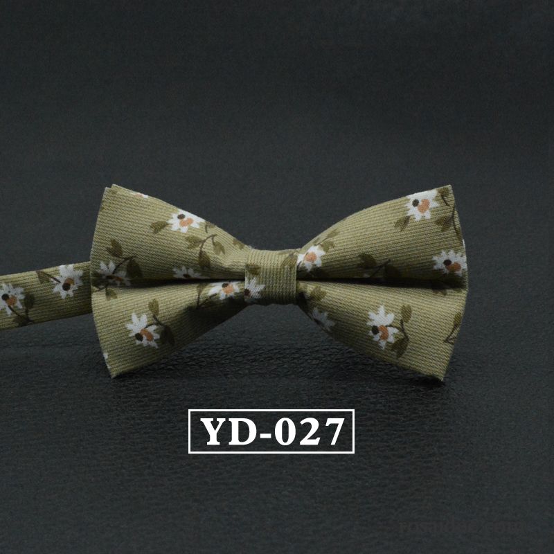 Querbinder Fliege Herren Business Trauzeugen Blumen Doppelter Rock Bowknot Damen Grau