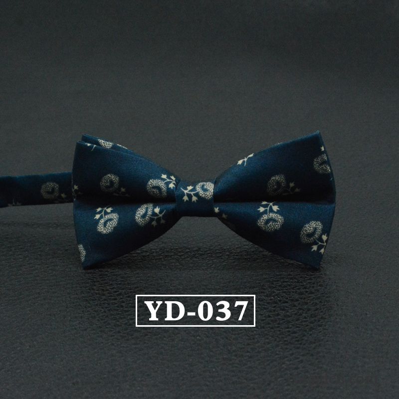 Querbinder Fliege Herren Business Trauzeugen Blumen Doppelter Rock Bowknot Damen Grau