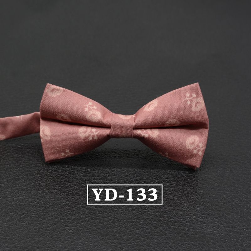 Querbinder Fliege Herren England Formelle Kleidung Damen Bowknot Business Verheiratet Rosa