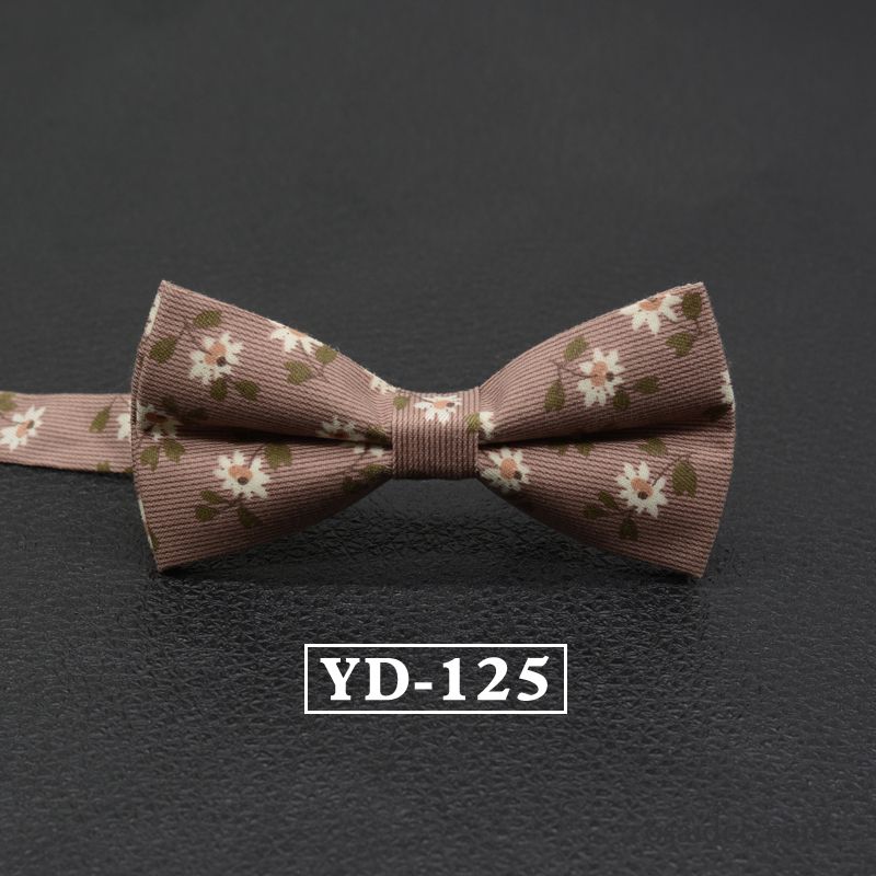 Querbinder Fliege Herren England Formelle Kleidung Damen Bowknot Business Verheiratet Rosa