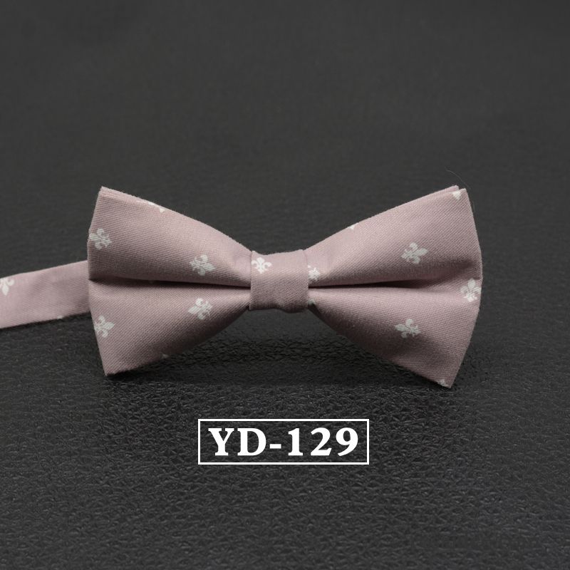 Querbinder Fliege Herren England Formelle Kleidung Damen Bowknot Business Verheiratet Rosa