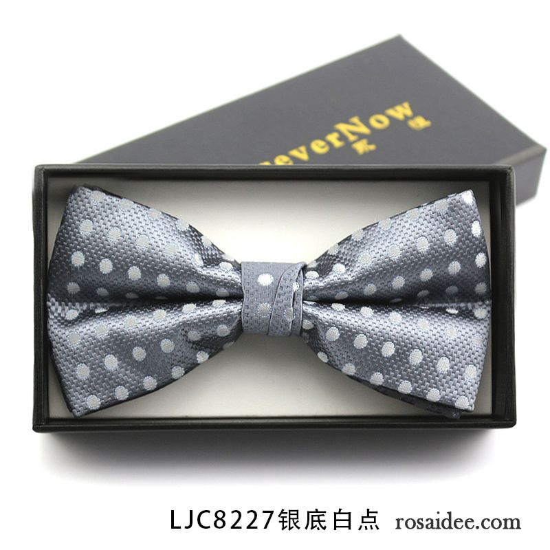 Querbinder Fliege Herren Mode Bräutigam Bowknot England Verheiratet Business Bordeauxrot Schwarz Rot