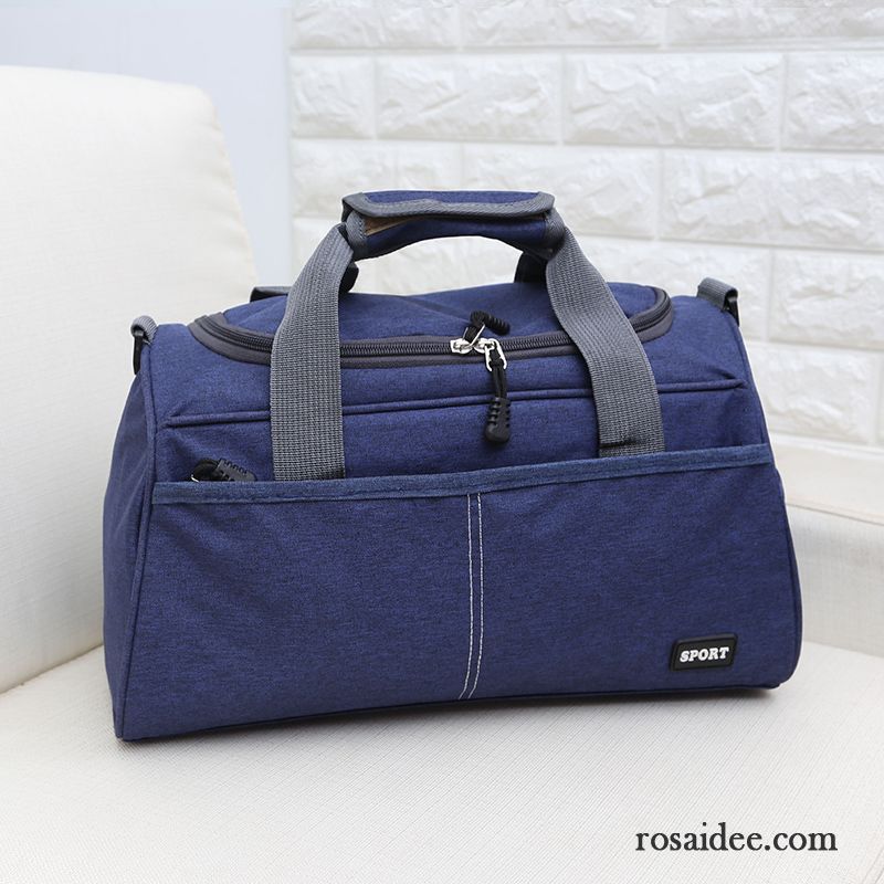 Reisetasche Damen Taschen Gepäck Freizeit Licht Hohe Kapazität Fitness Blau
