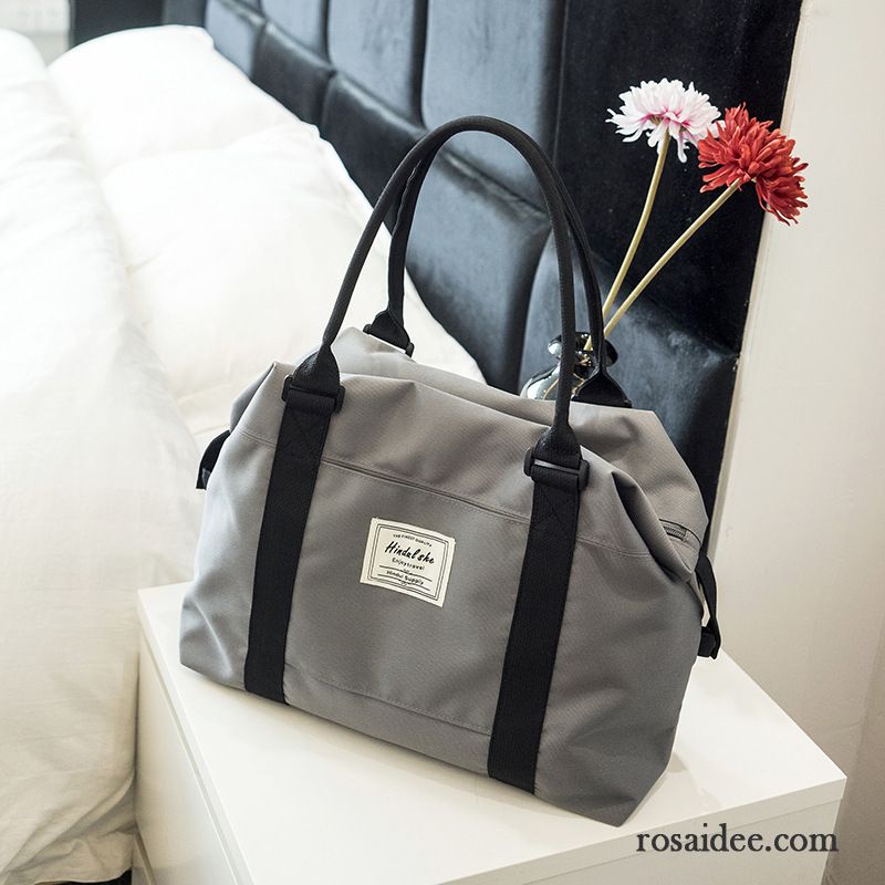 Reisetasche Damen Tragbar Hohe Kapazität Handtaschen Gepäck Grün