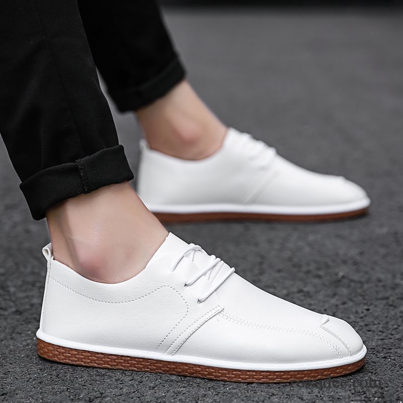 Rote Halbschuhe Herren Casual Lederschue Allgleiches Orange Neue Schuhe Herren Persönlichkeit England Trend Günstig