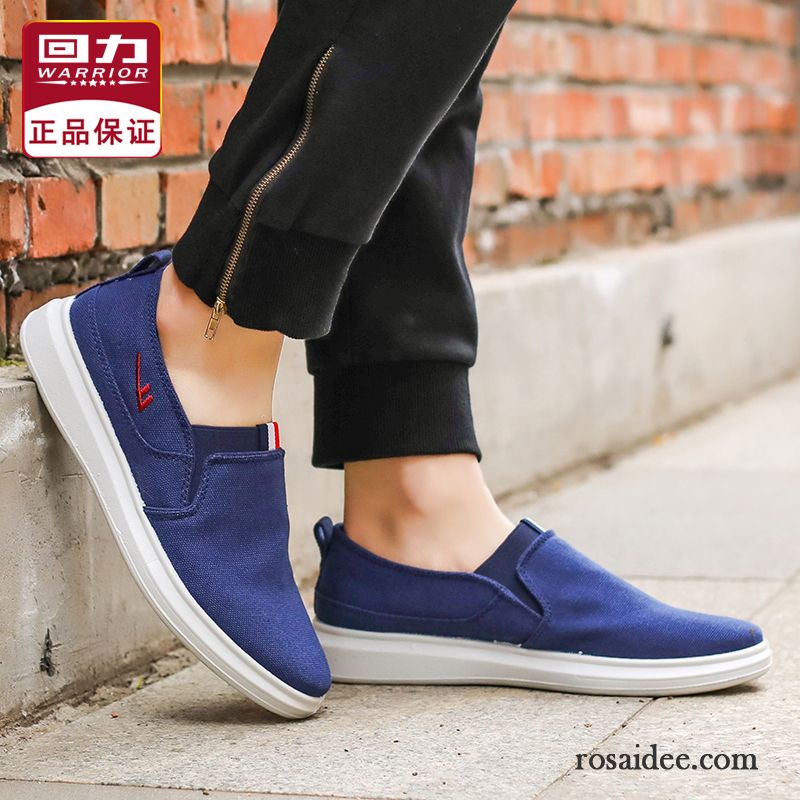 Rote Turnschuhe Männer Schüler Casual Teenager Espadrille Faul Feder Schuhe Herren Trend Skaterschuhe