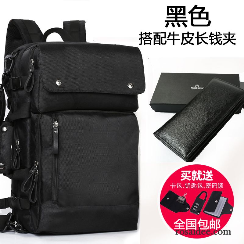 Herren Elegant Herren Reise Multifunktion Aktentasche Rucksäck Laptoptasche Billig