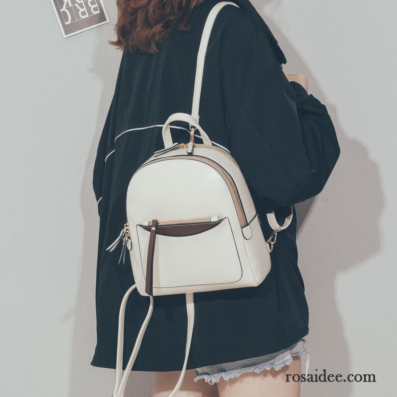Rucksäcke Damen Allgleiches Reise Mini Mode Das Neue Rucksack Weiß