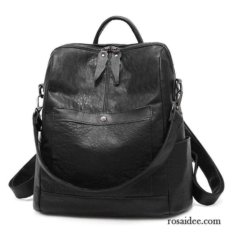Rucksäcke Damen Mode Rucksack Taschen Einfach Freizeit Allgleiches Schwarz