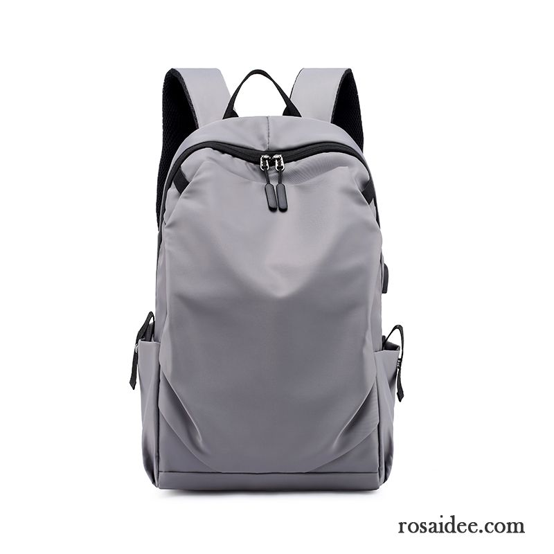 Rucksäcke Herren Einfach Laptoptasche Trend Rucksack Reise Mode Beige Rot