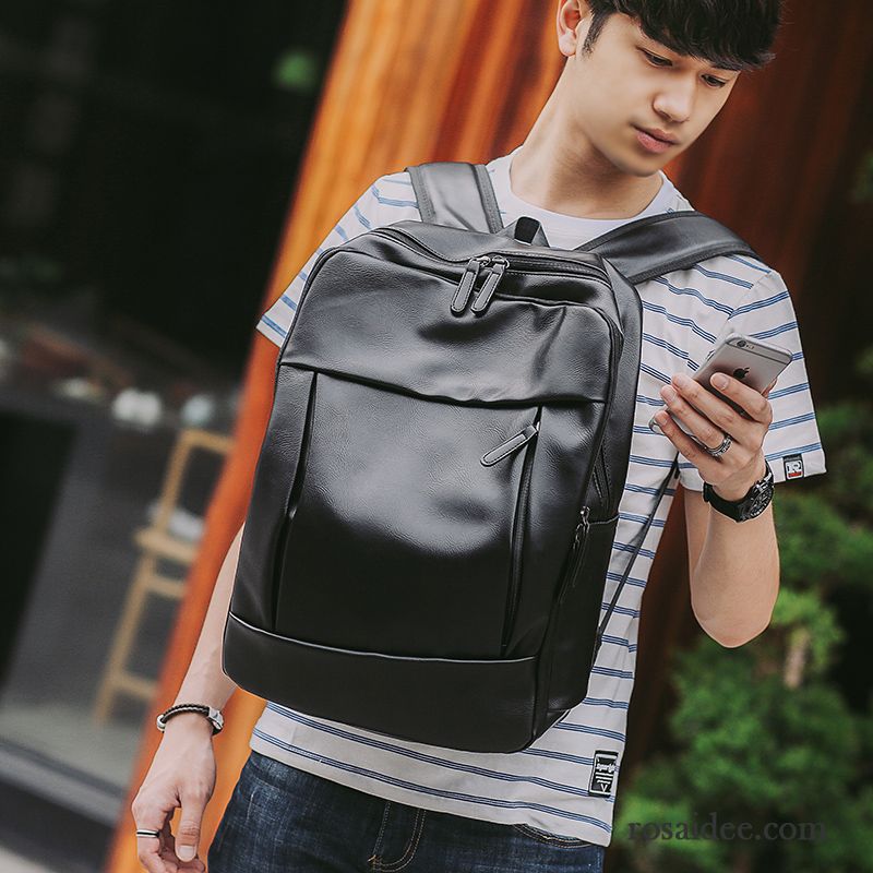 Rucksäcke Herren Mode Freizeit Reise Draussen Laptoptasche Rucksack Schwarz