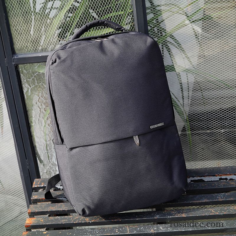 Rucksäcke Herren Schüler Geschäft Trend Schulranzen Mode Rucksack Blau
