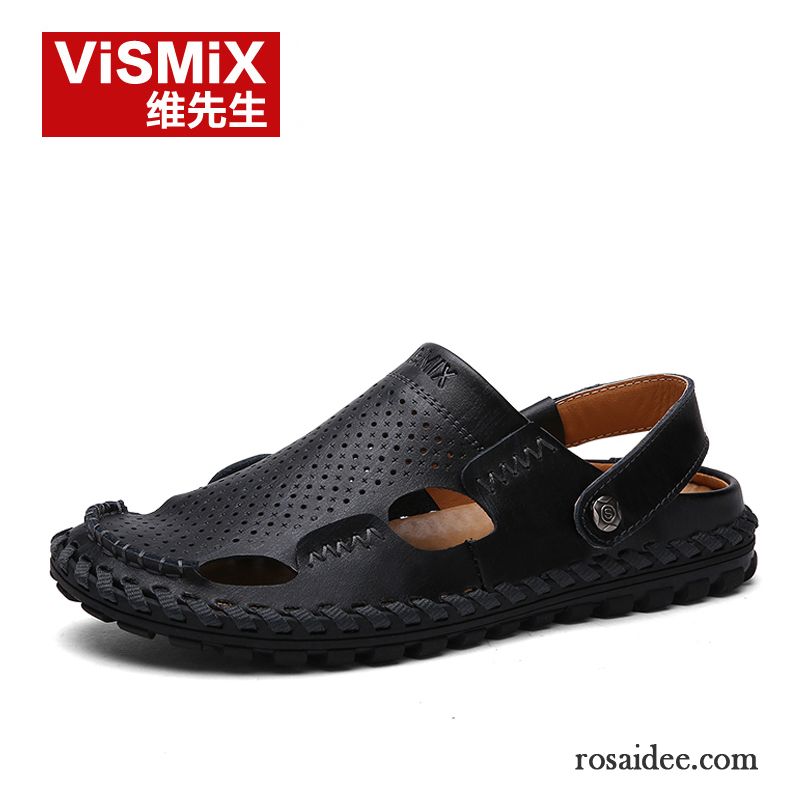 Römische Sandalen Herren Schuhe Strand Sommer Echtleder Herren Sandalen Casual Neue Verkaufen