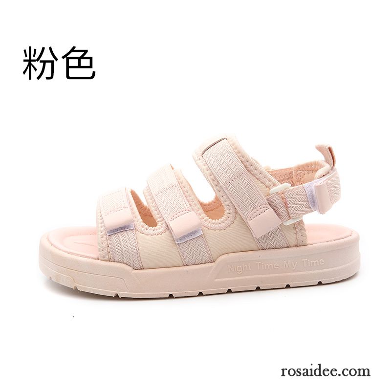 Sandalen Damen Schüler Hohl Casual Schuhe Neue Sommer Sandfarben Beige