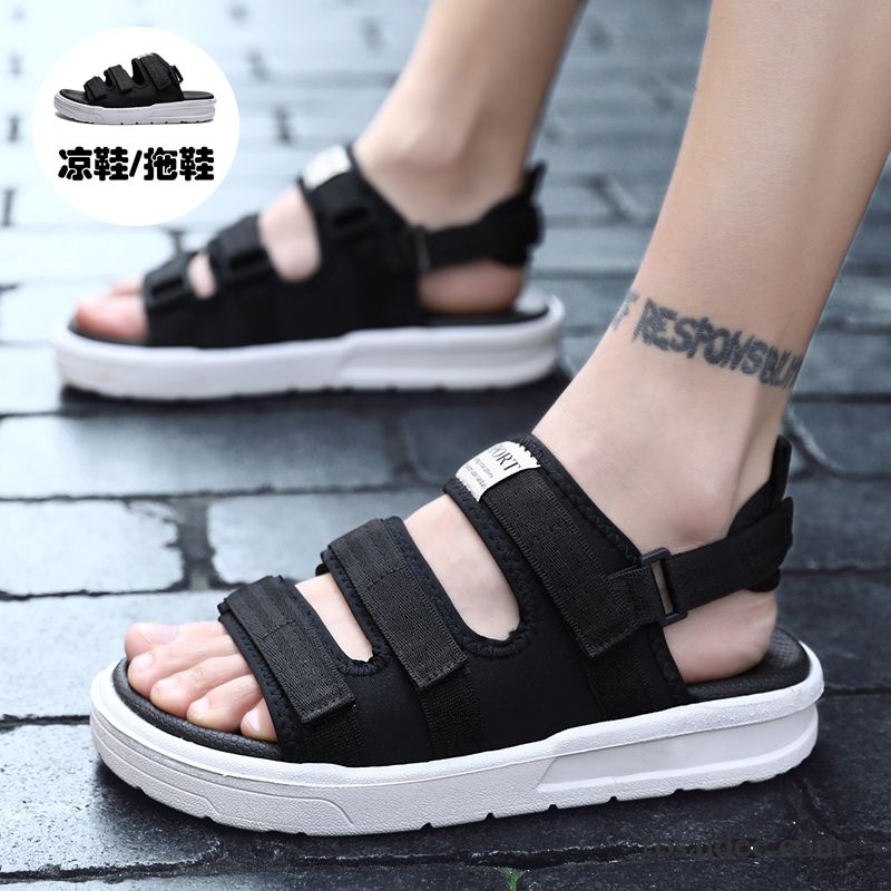 Sandalen Herren Casual Neue Schüler Sommer Trend Jugend Sandfarben Gold Gelb