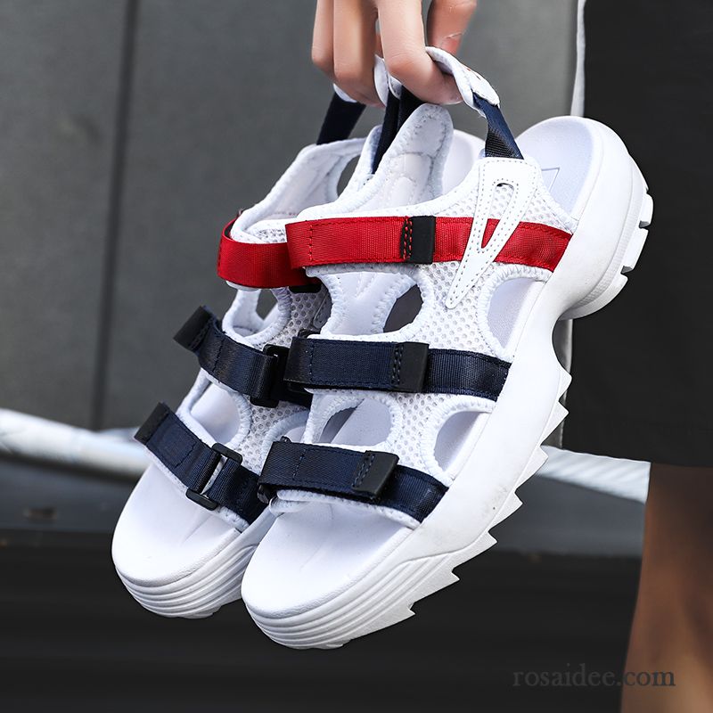 Sandalen Herren Sommer Schüler Trend Teenager Schwarz