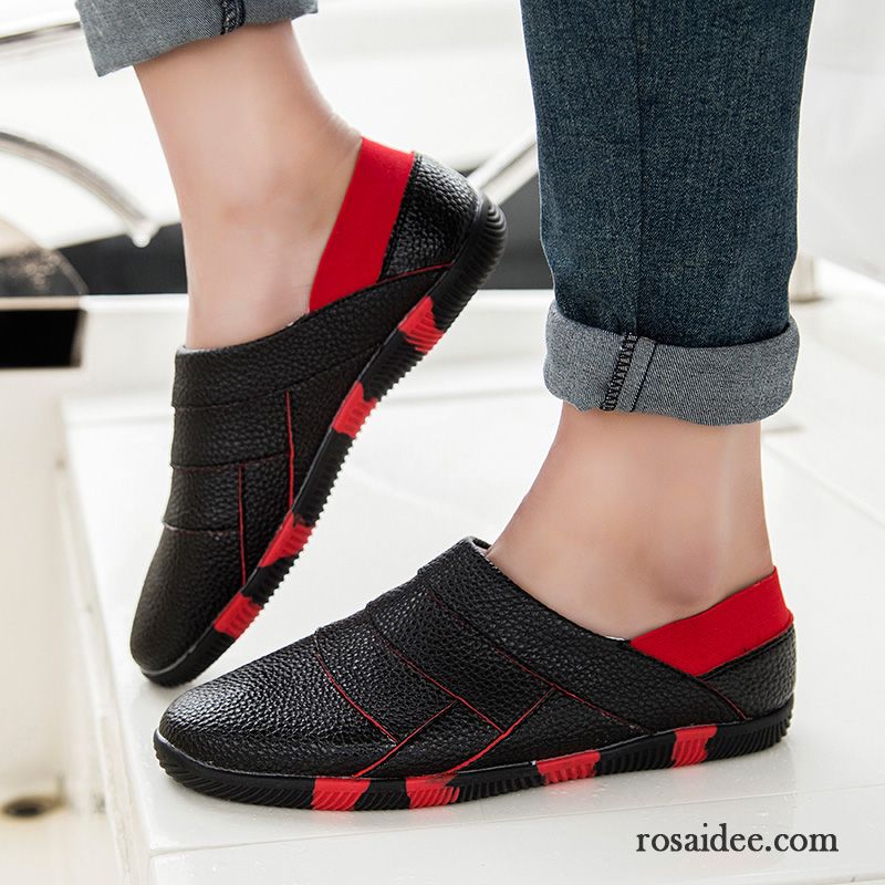 Sandalen Schwarz Herren Neue Trend Casual Schuhe Sommer Persönlichkeit Herren Atmungsaktiv Faul Verkaufen